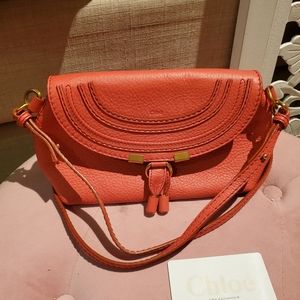 Chloe Marcie Pochette coral